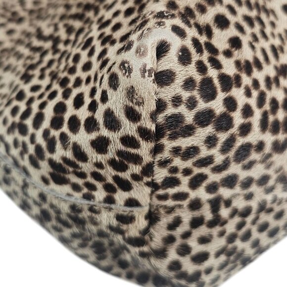 Madewell Medium Transport Leopard Print Calf Hair Tote - Picture 11 of 16